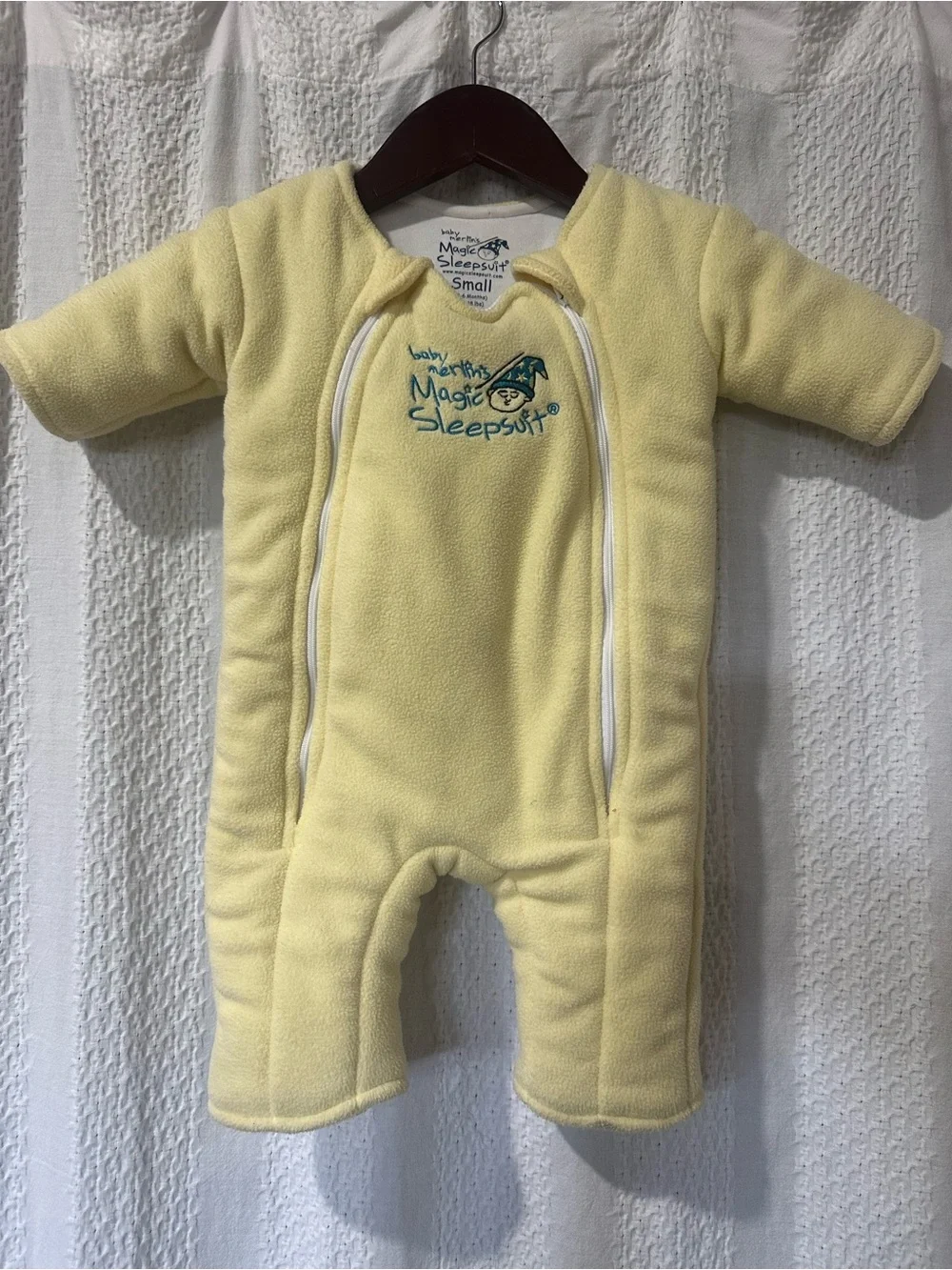 2-Pack Baby Merlin’s Magic Sleepsuit Small 3-6 M Yellow Baby Sleep Suit